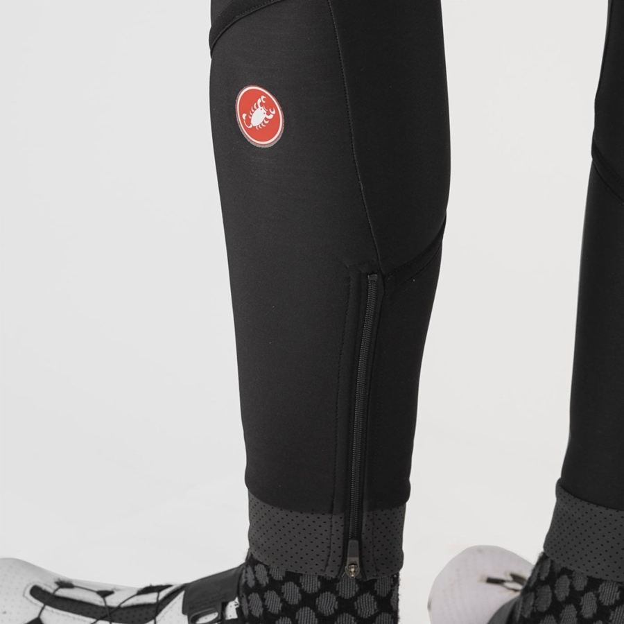 Black / Black Women Castelli VELOCISSIMA DT Bib Tights | 193257FPQ