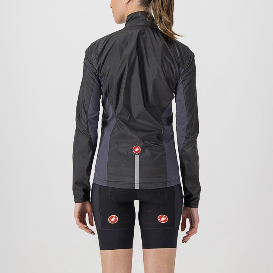 Black / Dark Grey Women Castelli SQUADRA STRETCH W Protection | 837041OEM