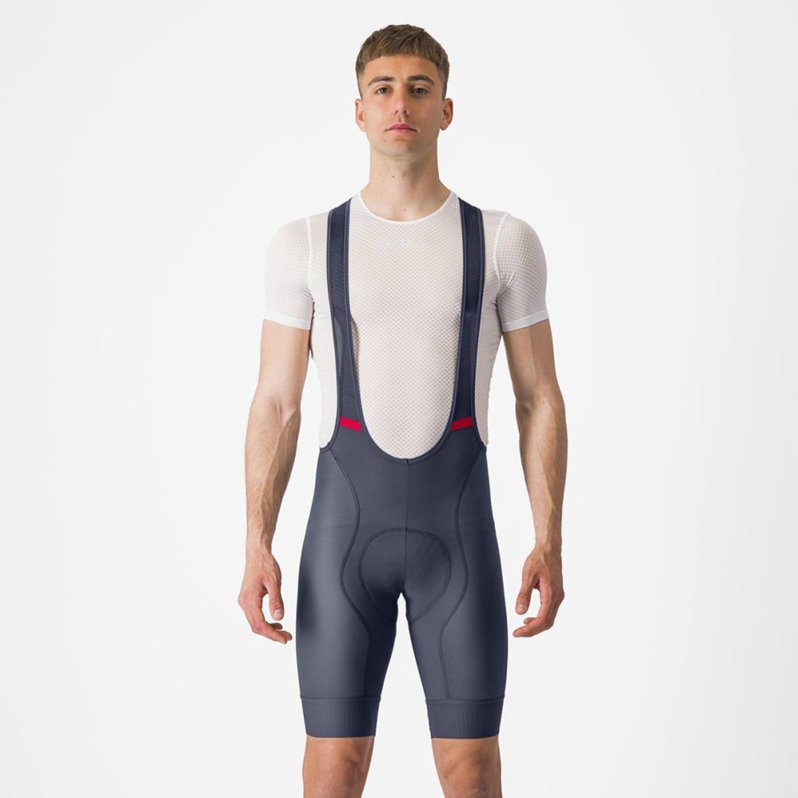 Blue Men Castelli COMPETIZIONE Bib Shorts | 725436PXI