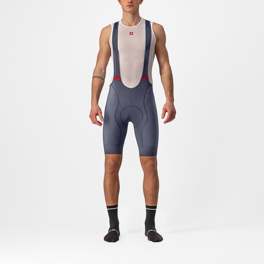 Blue Men Castelli COMPETIZIONE Bib Shorts | 725436PXI