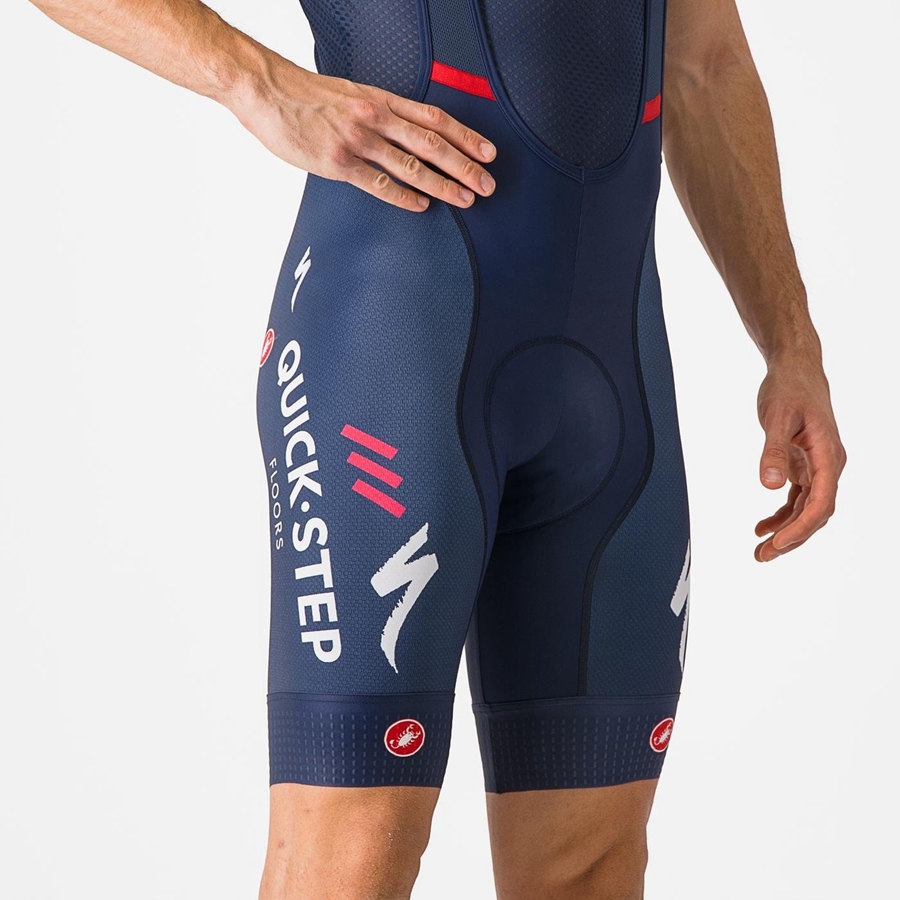 Blue Men Castelli COMPETIZIONE Bib Shorts | 732964TSA