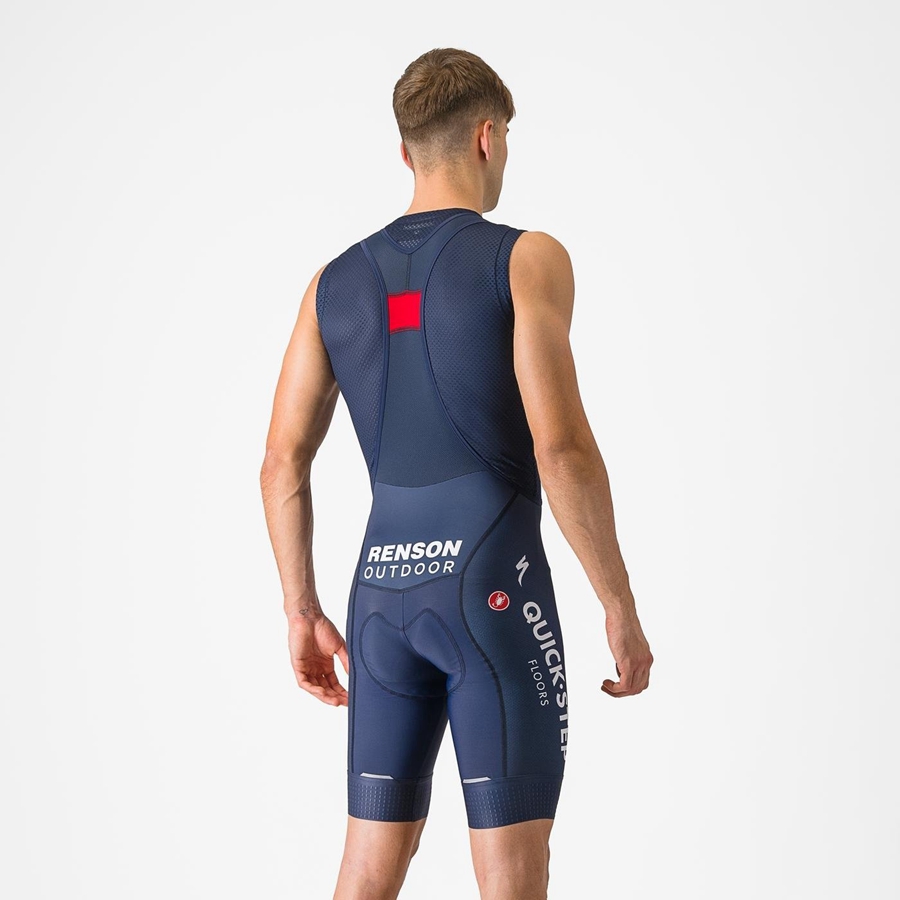 Blue Men Castelli COMPETIZIONE Bib Shorts | 732964TSA