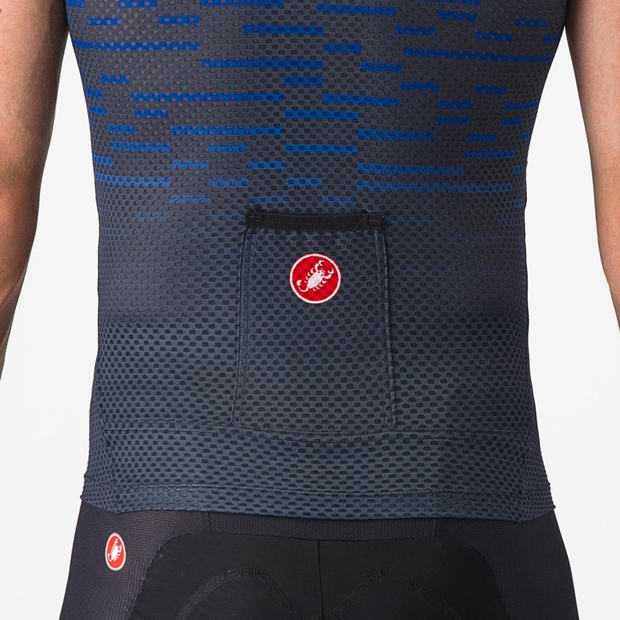 Blue Men Castelli INSIDER SLEEVELESS Jersey | 345097UIL