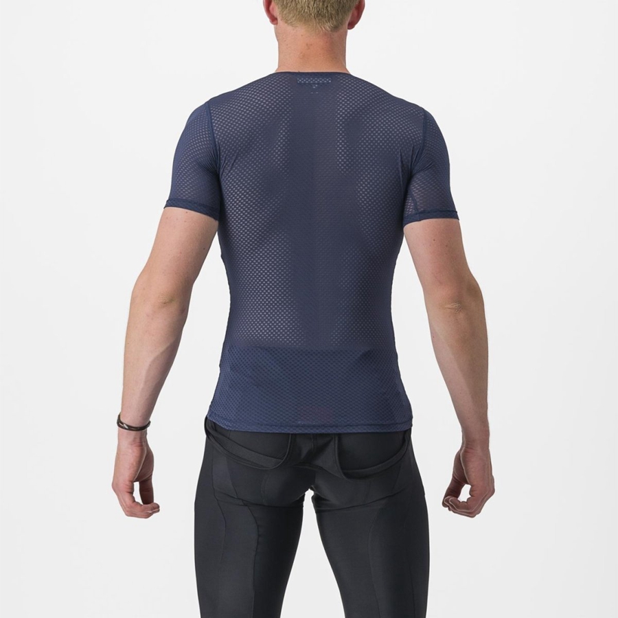 Blue Men Castelli PRO MESH 2.0 SHORT SLEEVE Base Layer | 719420KTZ