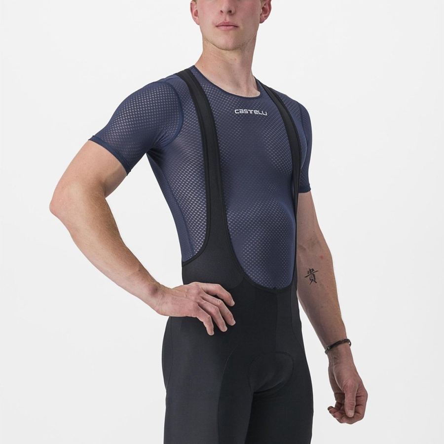 Blue Men Castelli PRO MESH 2.0 SHORT SLEEVE Base Layer | 719420KTZ