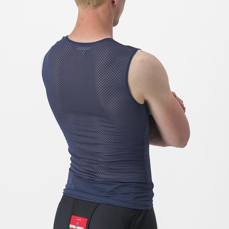 Blue Men Castelli PRO MESH 2.0 SLEEVELESS Base Layer | 534719VTX