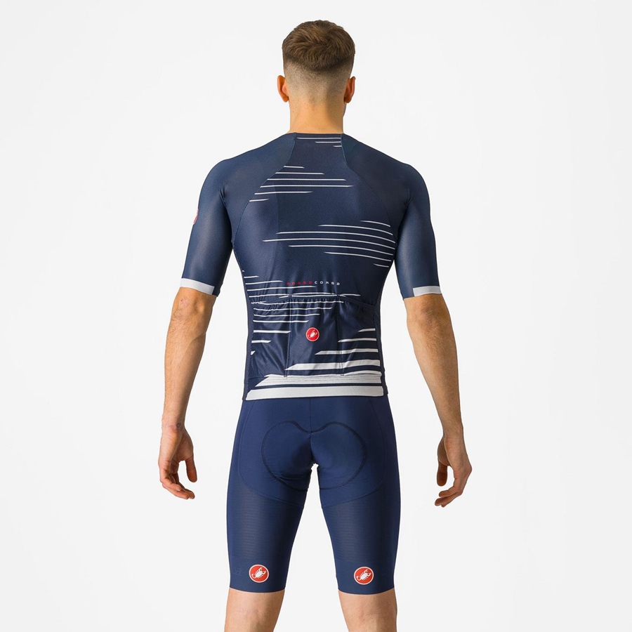 Blue Men Castelli SUPERLEGGERA Bib Shorts | 943250HBP