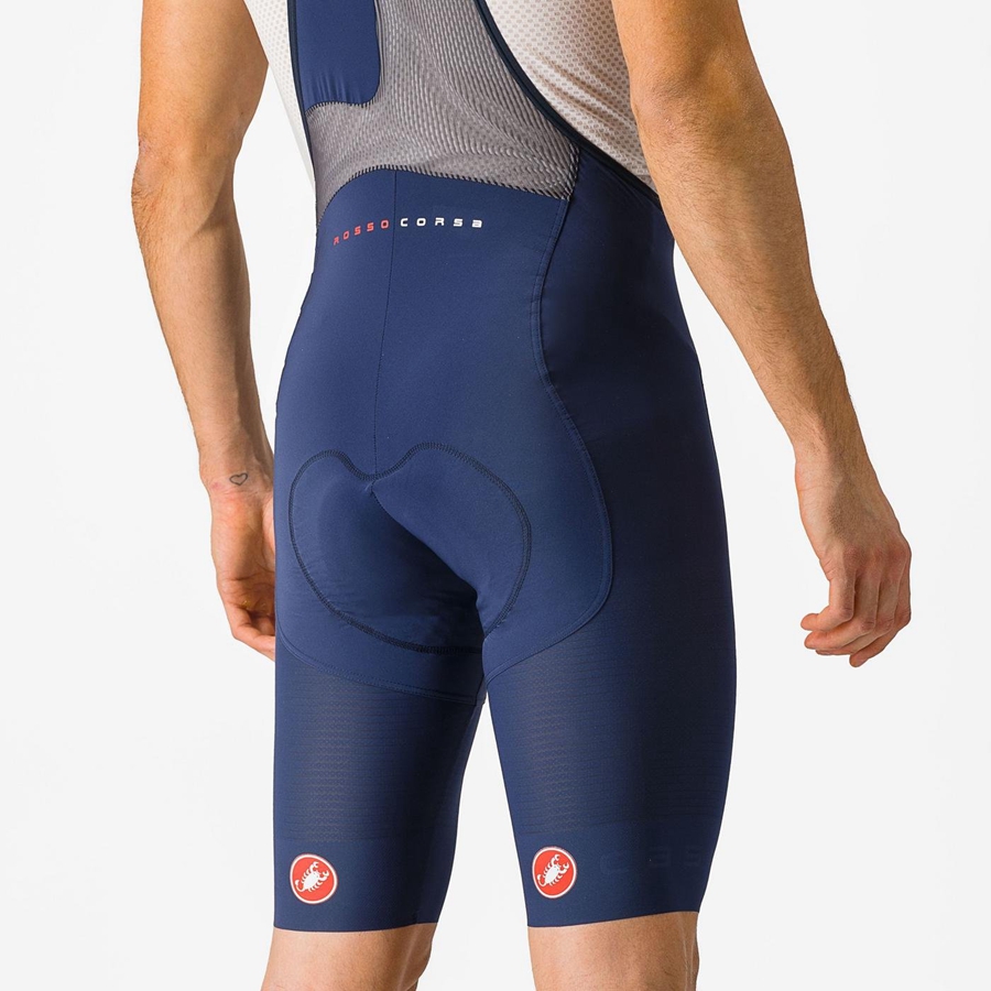 Blue Men Castelli SUPERLEGGERA Bib Shorts | 943250HBP