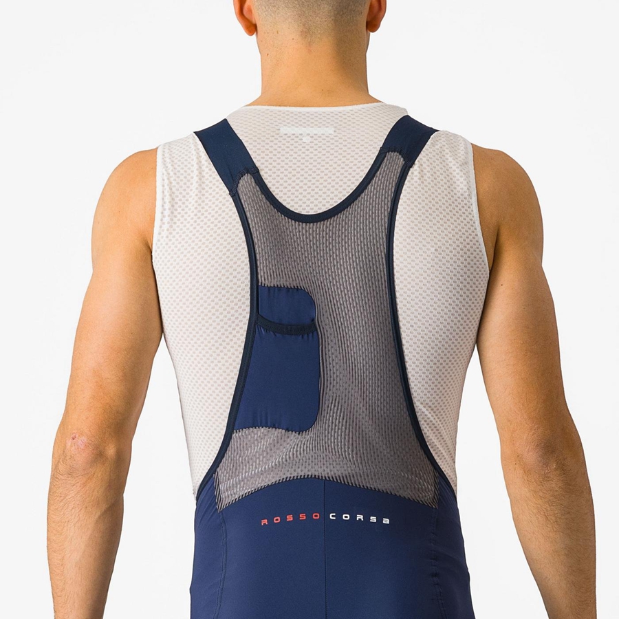 Blue Men Castelli SUPERLEGGERA Bib Shorts | 943250HBP