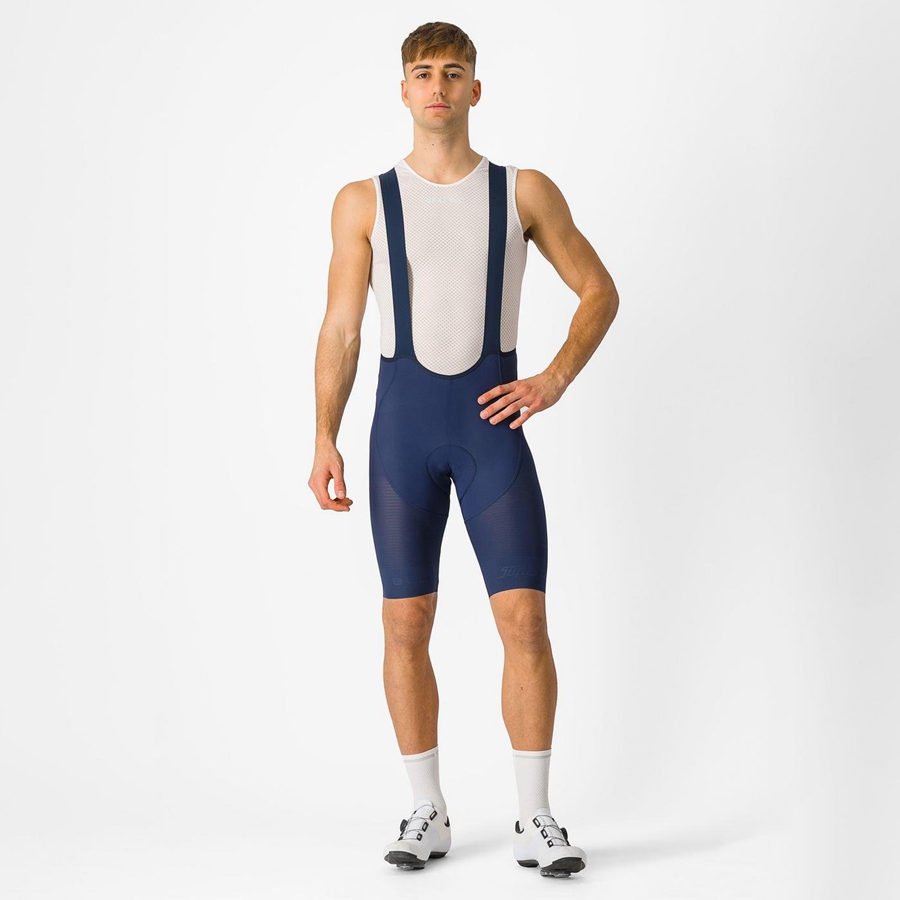 Blue Men Castelli SUPERLEGGERA Bib Shorts | 943250HBP