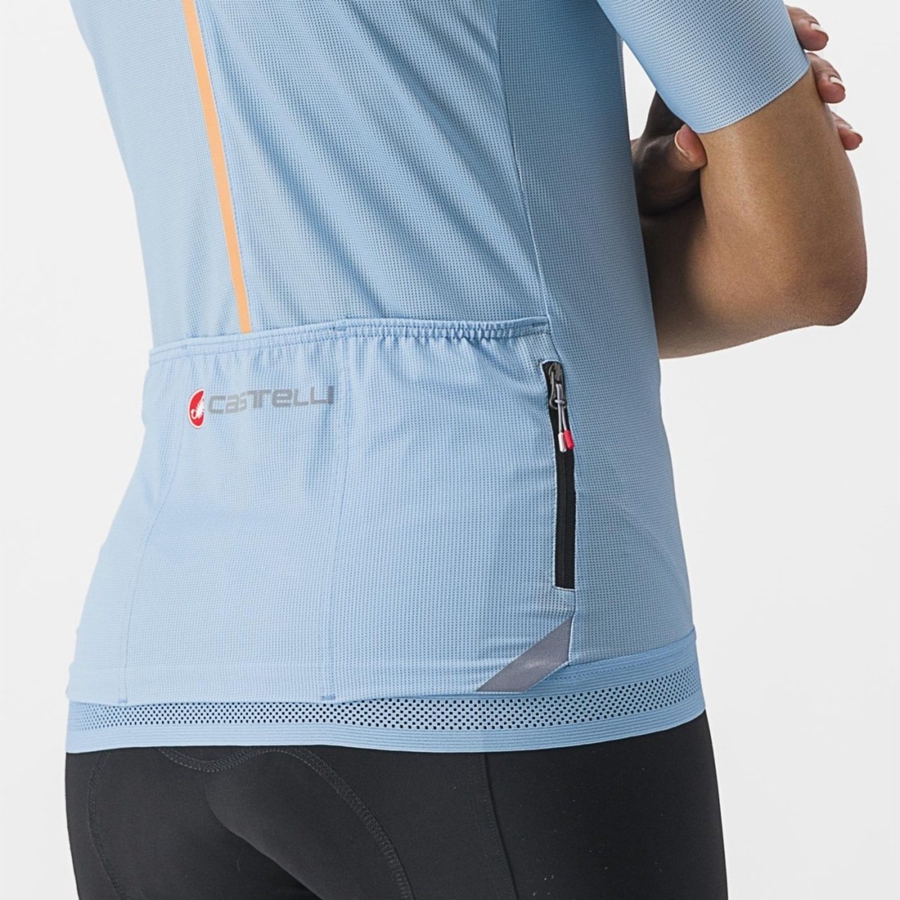 Blue Women Castelli ENDURANCE W Jersey | 240356VNW