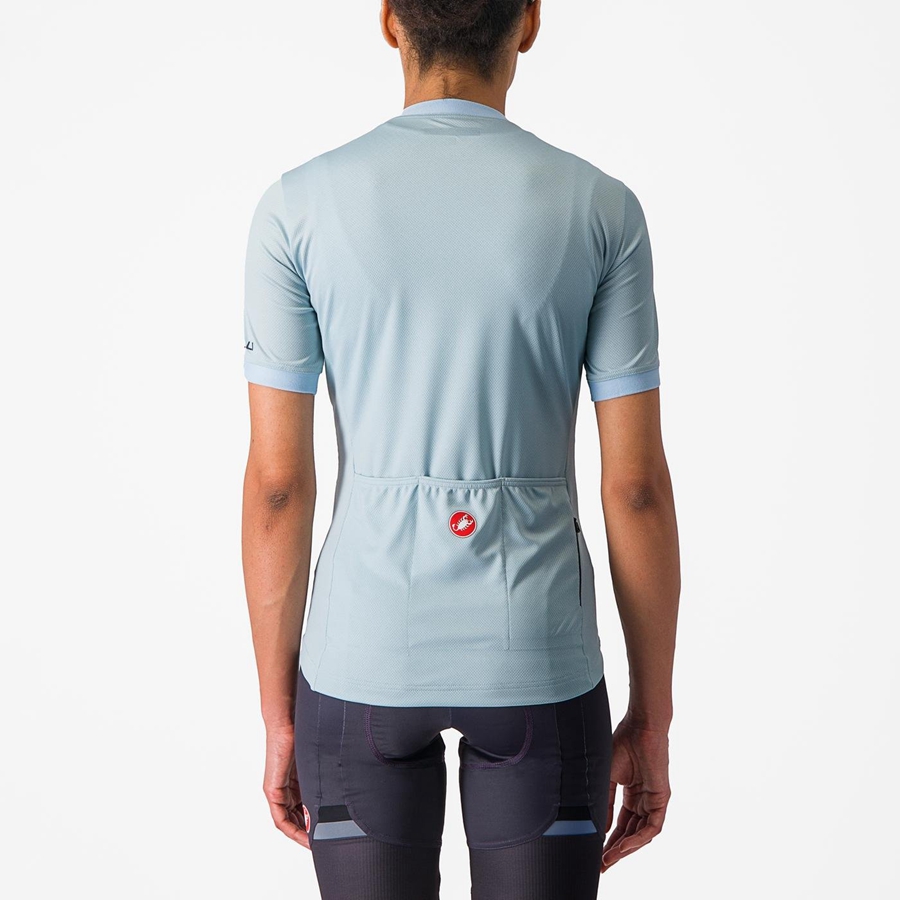 Blue Women Castelli LIBERA Jersey | 573698YZO