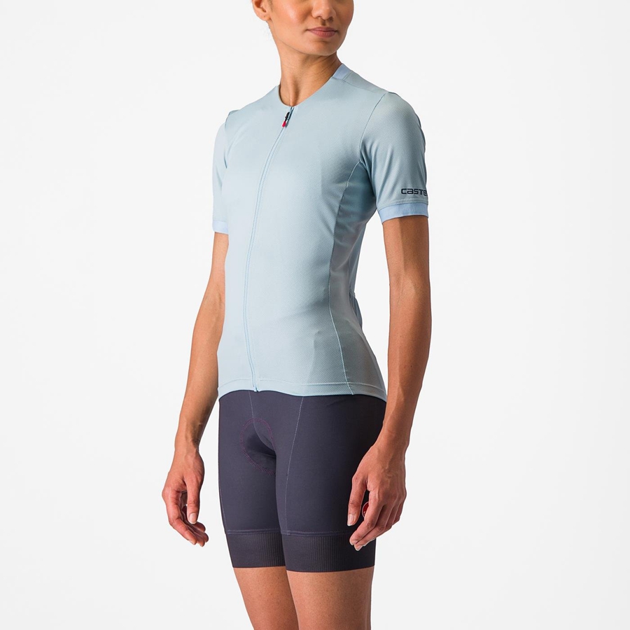 Blue Women Castelli LIBERA Jersey | 573698YZO