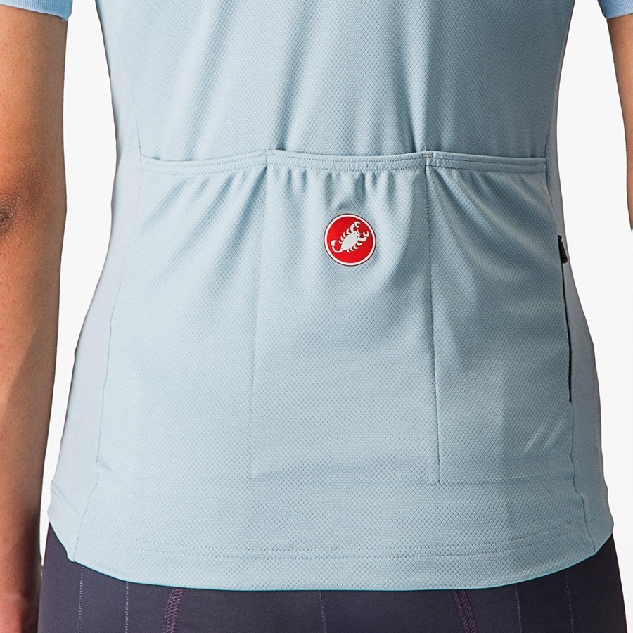 Blue Women Castelli LIBERA Jersey | 573698YZO