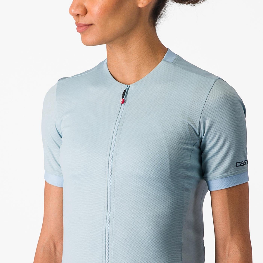 Blue Women Castelli LIBERA Jersey | 573698YZO