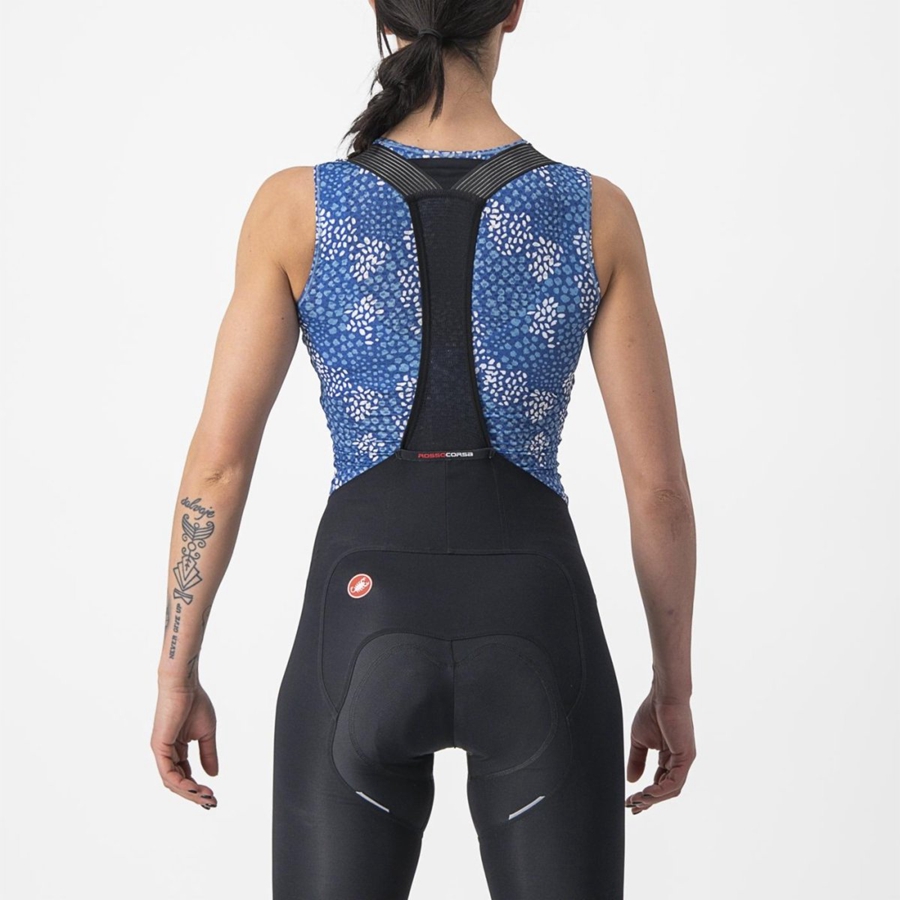 Blue Women Castelli PRO MESH 4 W SLEEVELESS Base Layer | 957104DXG