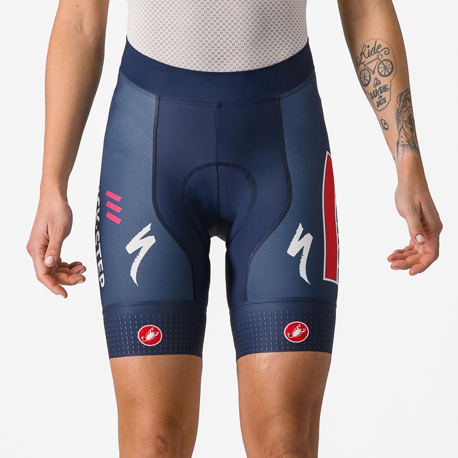 Blue / White Women Castelli COMPETIZIONE W Shorts | 387541INF