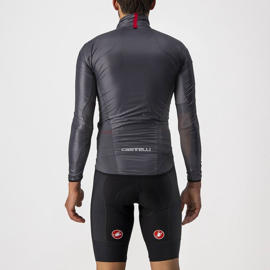 Dark Grey Men Castelli ARIA SHELL Protection | 520913VXY