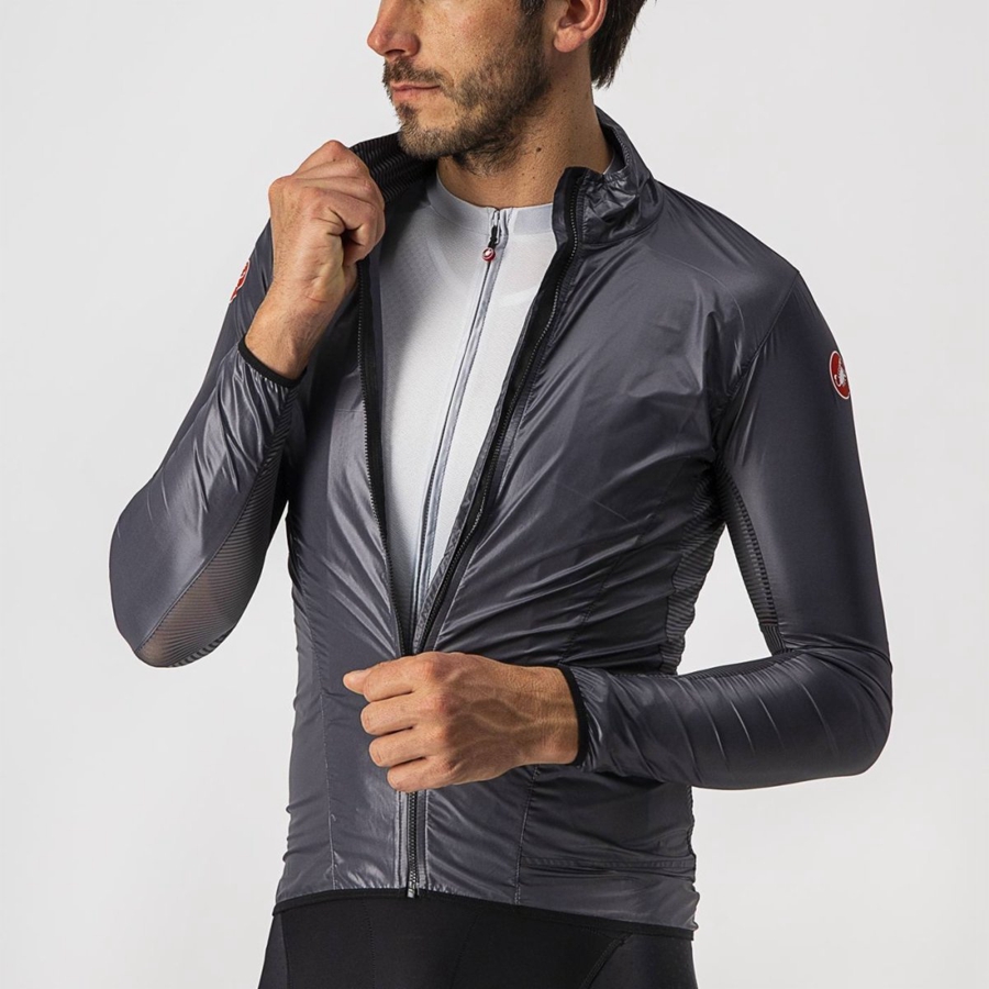 Dark Grey Men Castelli ARIA SHELL Protection | 520913VXY