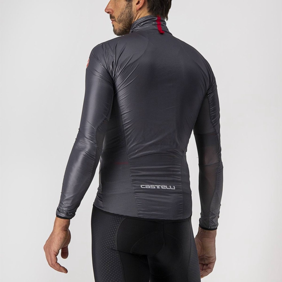 Dark Grey Men Castelli ARIA SHELL Protection | 520913VXY