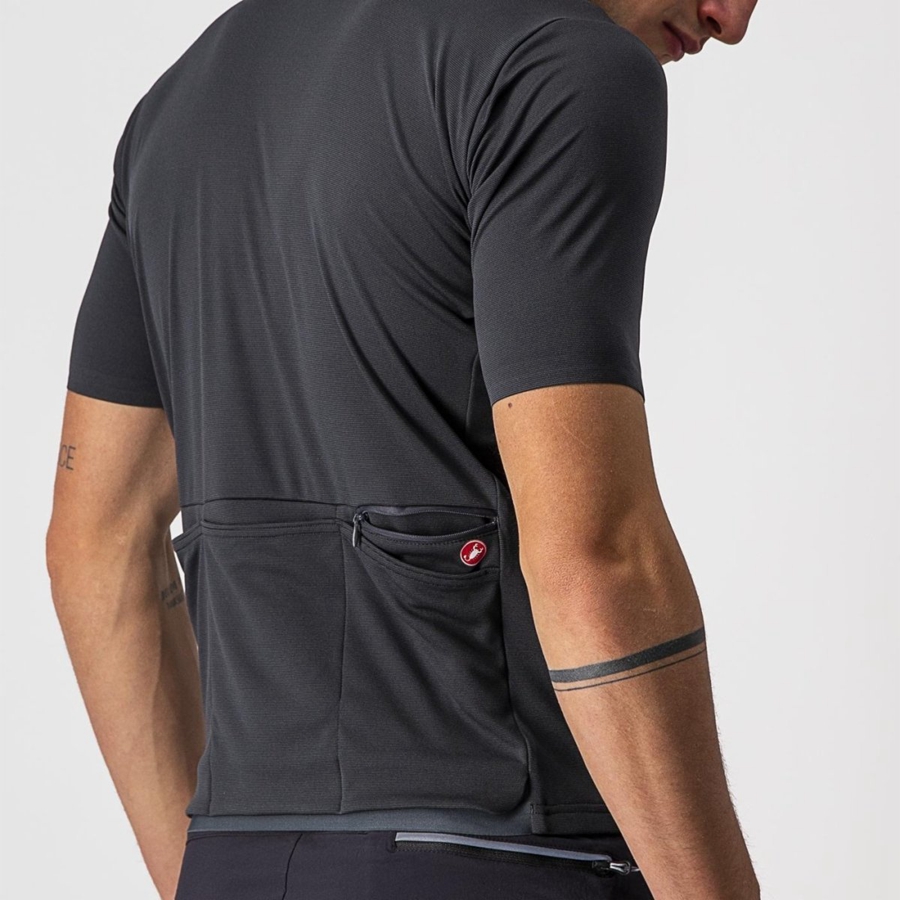 Dark Grey Men Castelli UNLIMITED ALLROAD Jersey | 960732OWD