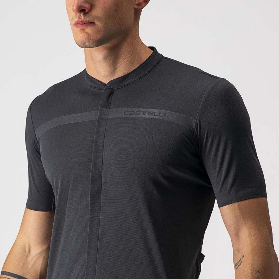 Dark Grey Men Castelli UNLIMITED ALLROAD Jersey | 960732OWD