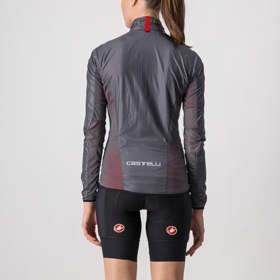 Dark Grey Women Castelli ARIA SHELL W Protection | 071986EUR