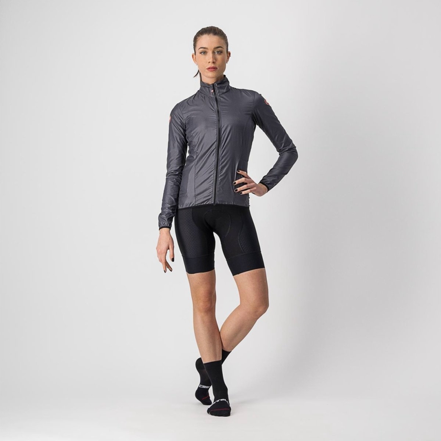 Dark Grey Women Castelli ARIA SHELL W Protection | 071986EUR