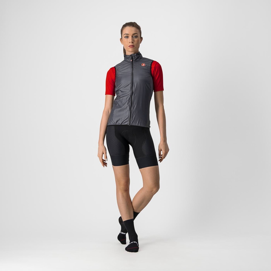 Dark Grey Women Castelli ARIA W Vest | 892634LNS