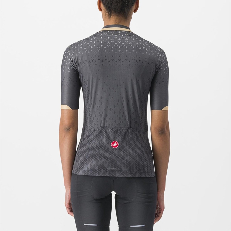 Dark Grey Women Castelli PEZZI Jersey | 954283YJE