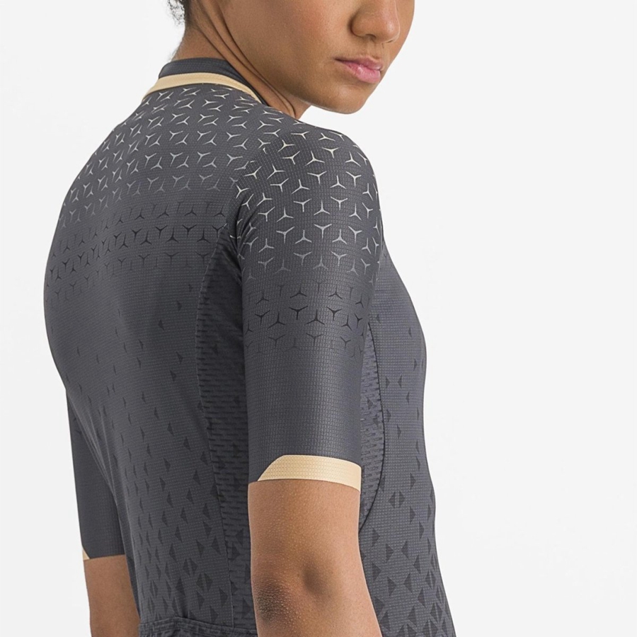 Dark Grey Women Castelli PEZZI Jersey | 954283YJE