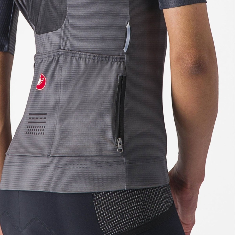 Dark Grey Women Castelli UNLIMITED PRO W Jersey | 134720PFU