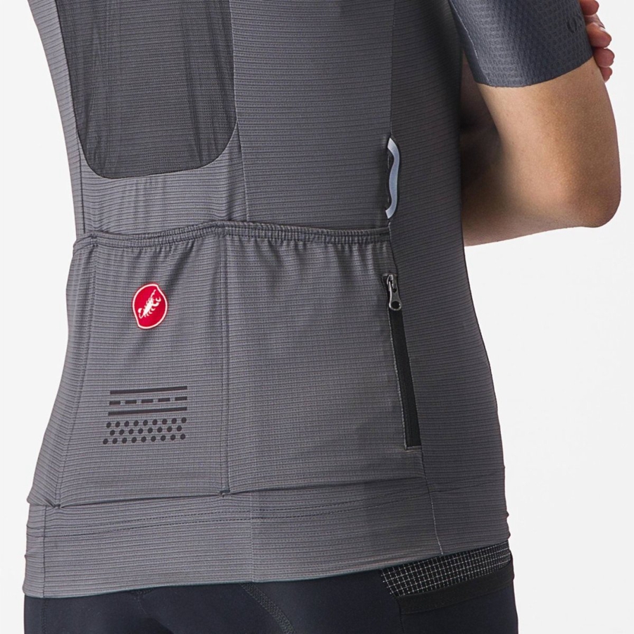 Dark Grey Women Castelli UNLIMITED PRO W Jersey | 134720PFU