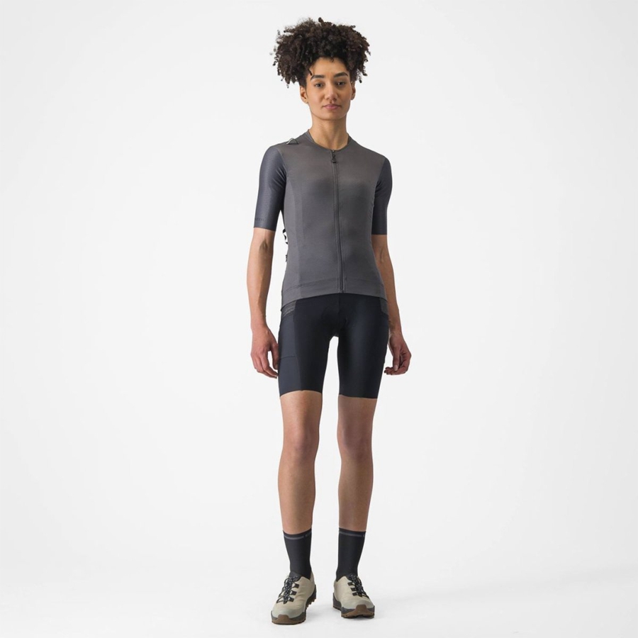 Dark Grey Women Castelli UNLIMITED PRO W Jersey | 134720PFU