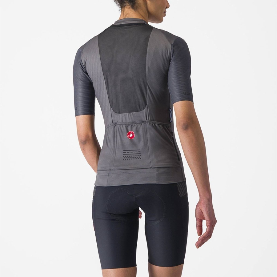 Dark Grey Women Castelli UNLIMITED PRO W Jersey | 134720PFU