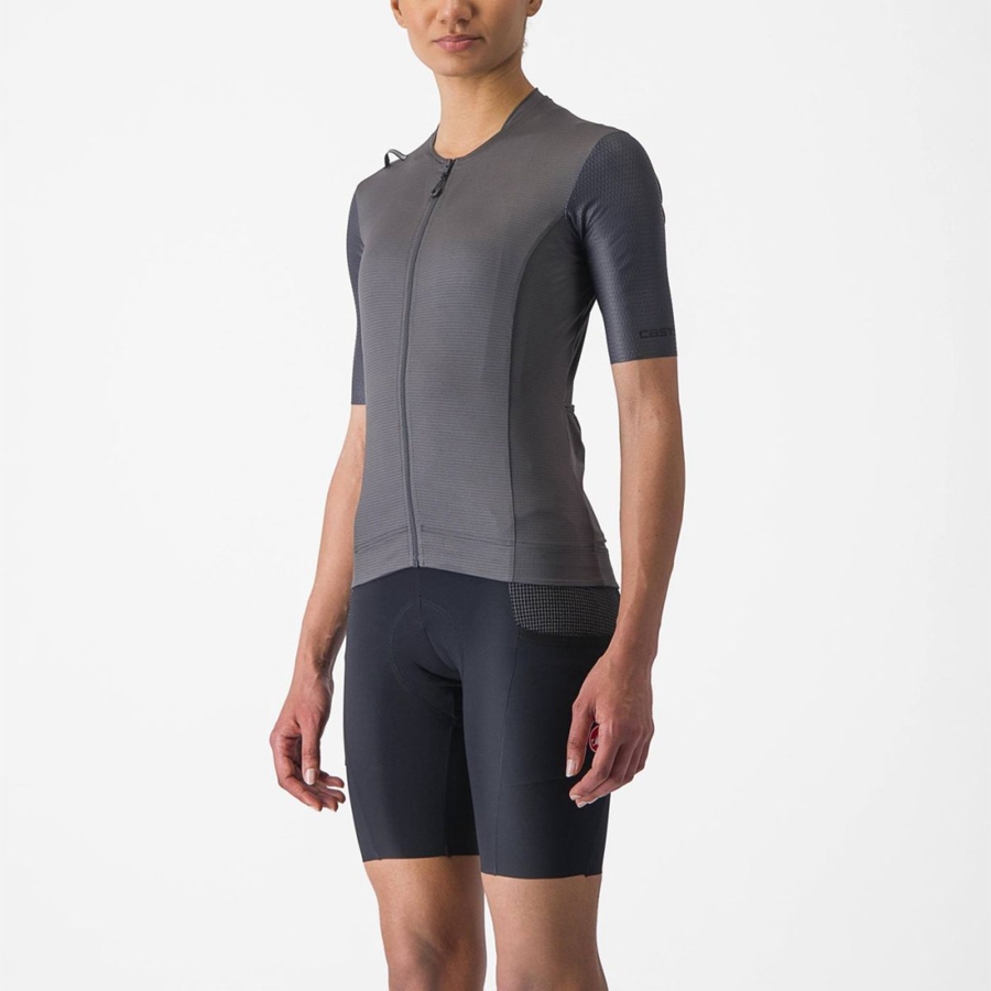 Dark Grey Women Castelli UNLIMITED PRO W Jersey | 134720PFU