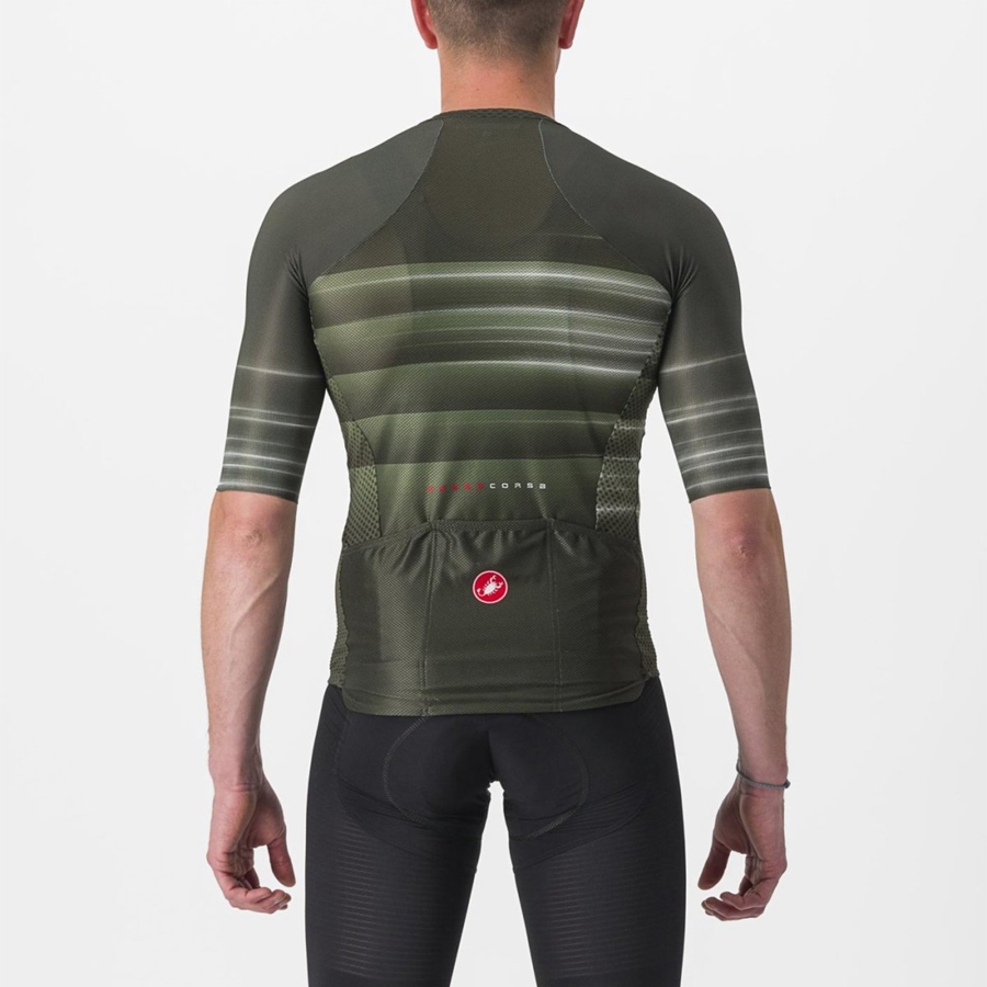 Deep Green Men Castelli CLIMBER'S 3.0 SL2 Jersey | 864312WBO