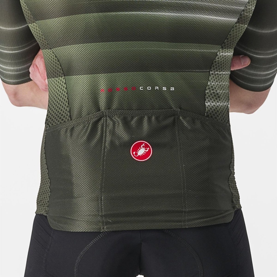 Deep Green Men Castelli CLIMBER'S 3.0 SL2 Jersey | 864312WBO