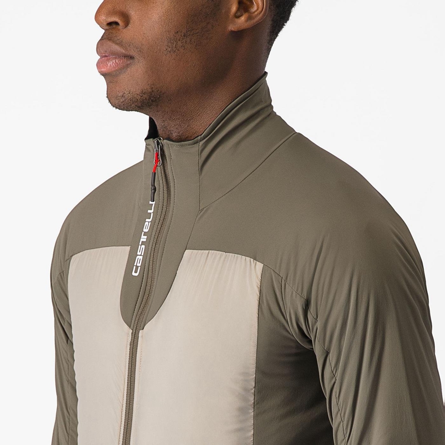 Green Men Castelli FLY THERMAL Jackets | 305679HDM