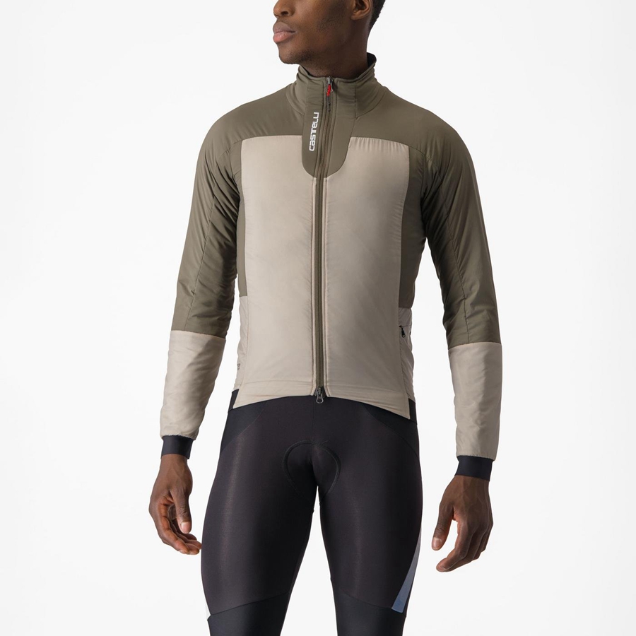 Green Men Castelli FLY THERMAL Jackets | 305679HDM