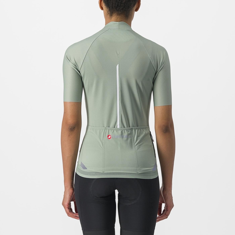 Green Women Castelli ENDURANCE W Jersey | 703416DCP