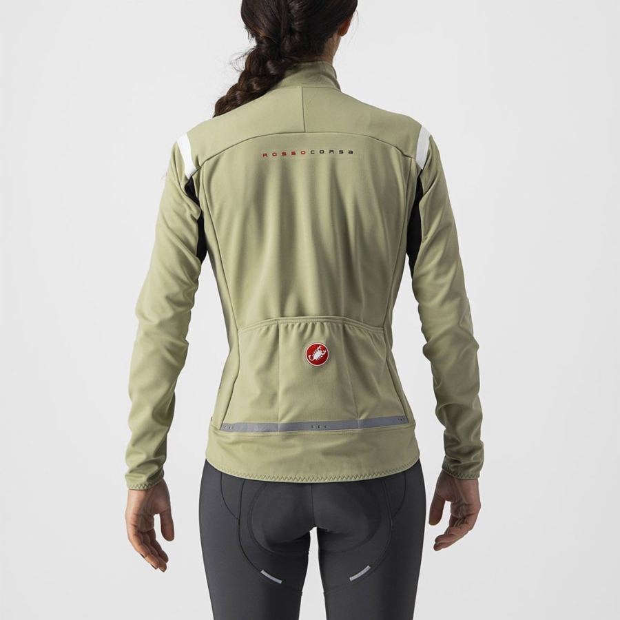 Green Women Castelli PERFETTO RoS 2 W Jackets | 832479XJV