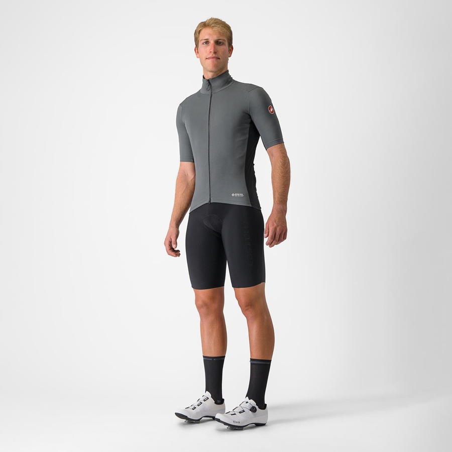 Grey Men Castelli PERFETTO RoS 2 WIND Jackets | 765231CBX