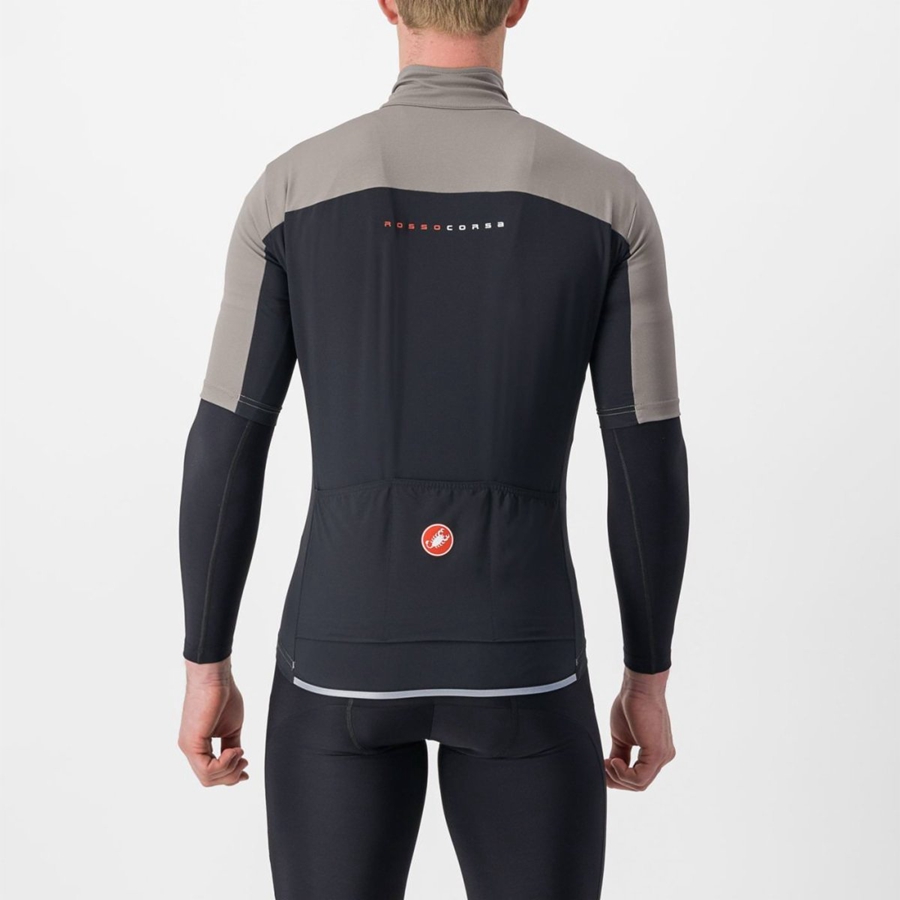 Grey Men Castelli PERFETTO RoS 2 WIND Jackets | 105764UGB