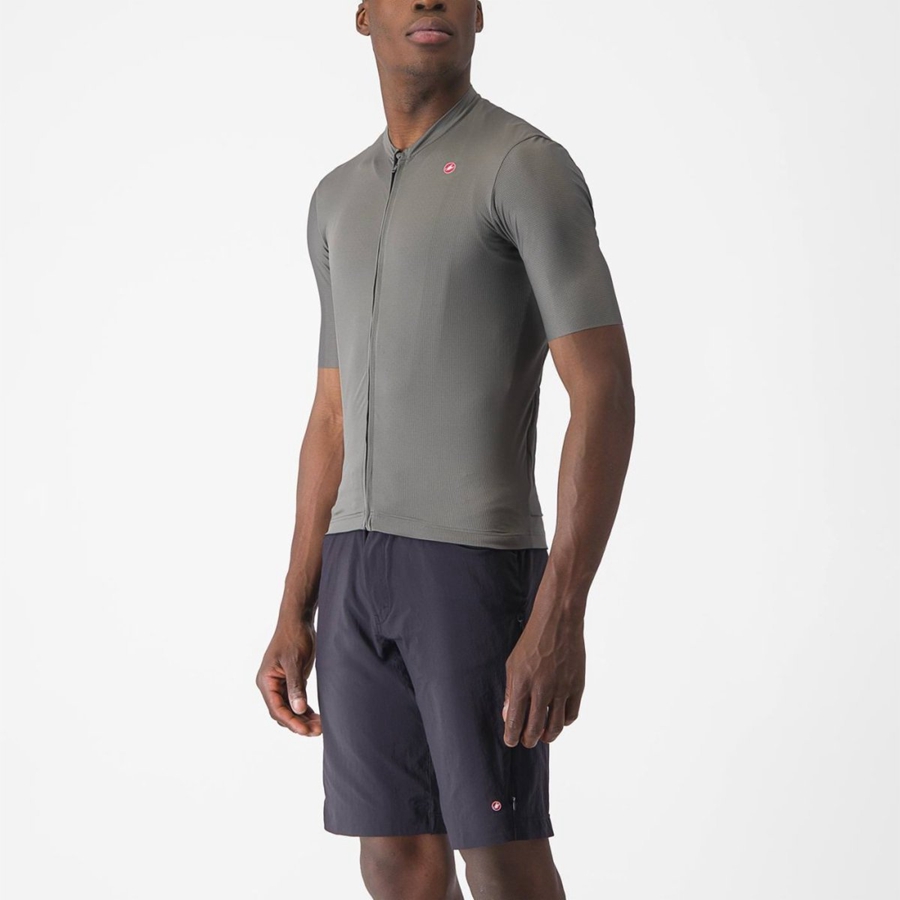 Grey Men Castelli UNLIMITED ENTRATA 2 Jersey | 816325PNR