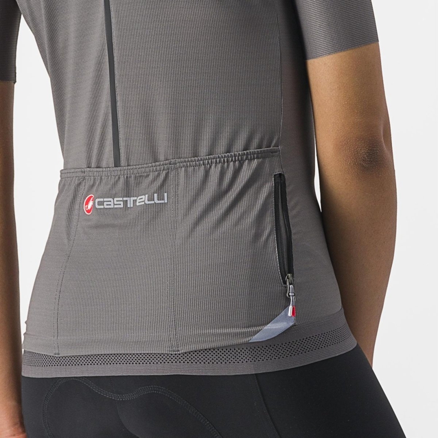 Grey Women Castelli ENDURANCE W Jersey | 719024YGK