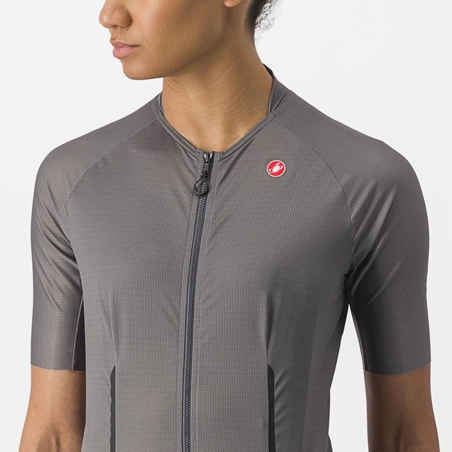 Grey Women Castelli ENDURANCE W Jersey | 719024YGK