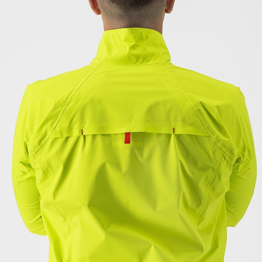 Light Green Men Castelli EMERGENCY 2 RAIN Protection | 748315XPV