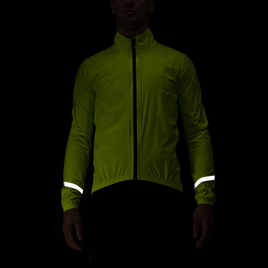 Light Green Men Castelli EMERGENCY 2 RAIN Protection | 748315XPV