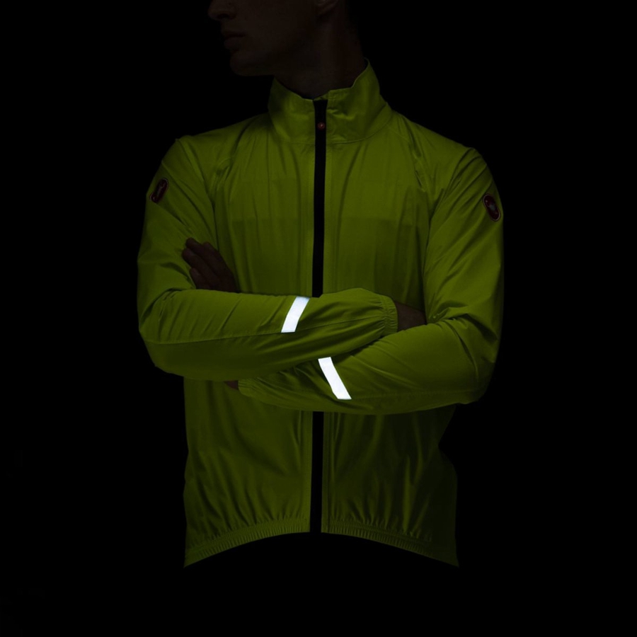 Light Green Men Castelli EMERGENCY 2 RAIN Protection | 748315XPV